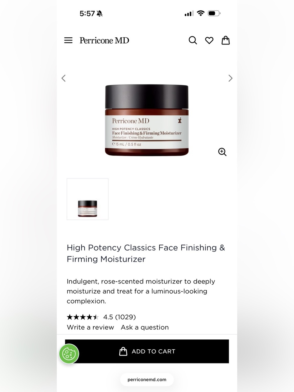Perricone MD Brown Jar with Black Lid Face Moisturizer
